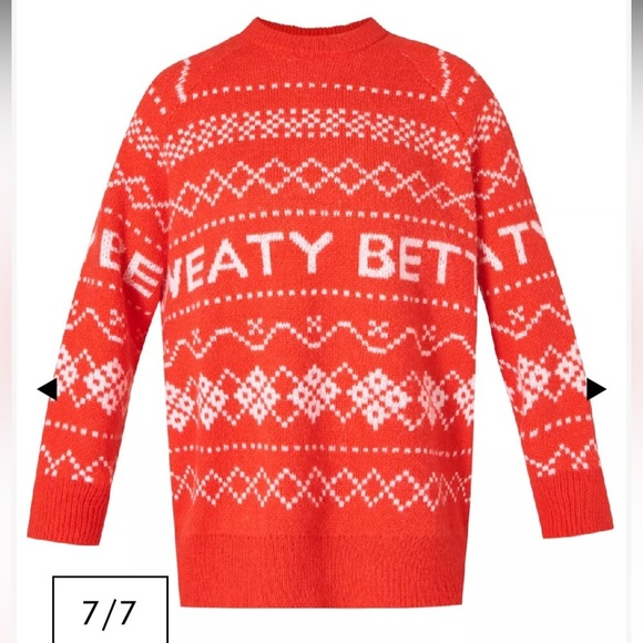 Sweaty Betty Sweaters - SWEATY BEATTY - Snow Fairisle Sweater NWT